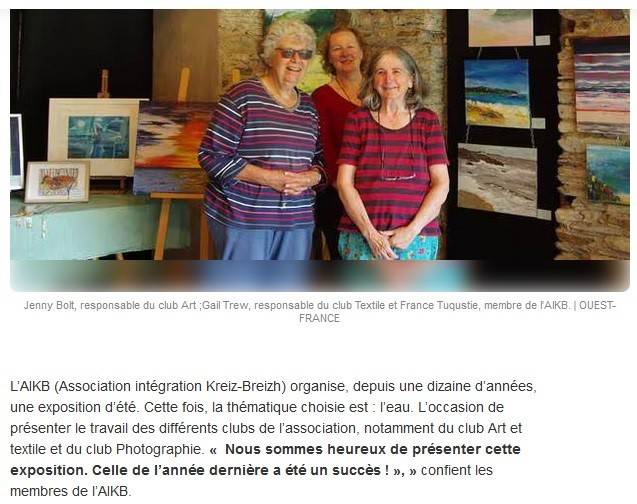 Article Ouest France   5.7.2024