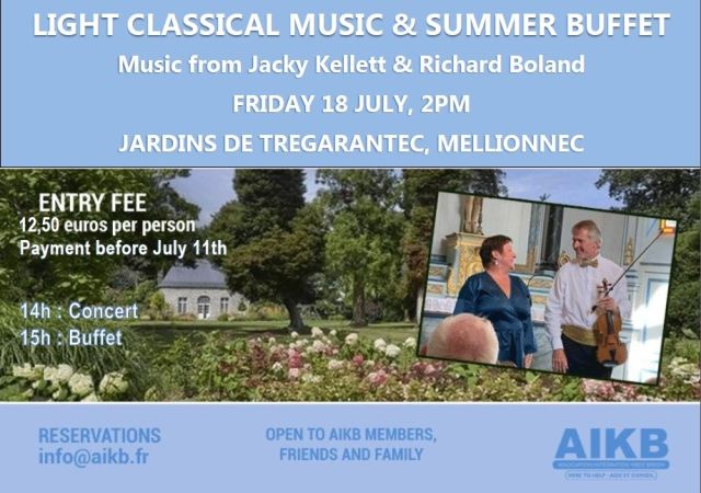 Poster concert Tregarantec 2025