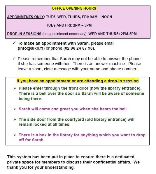 Office system for website