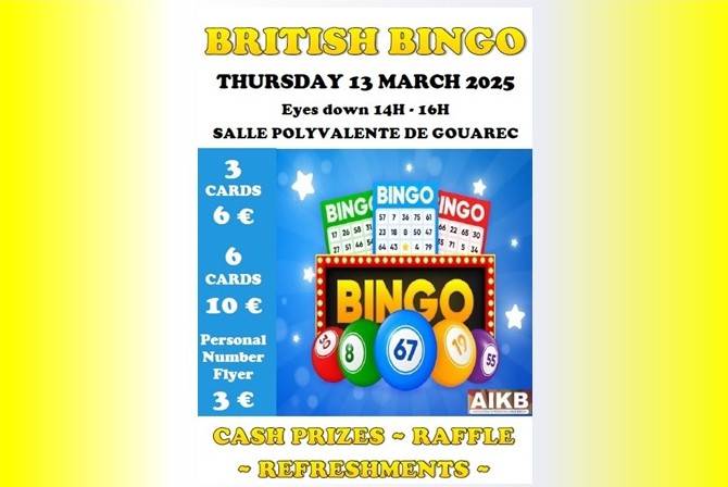 Bingo poster for website