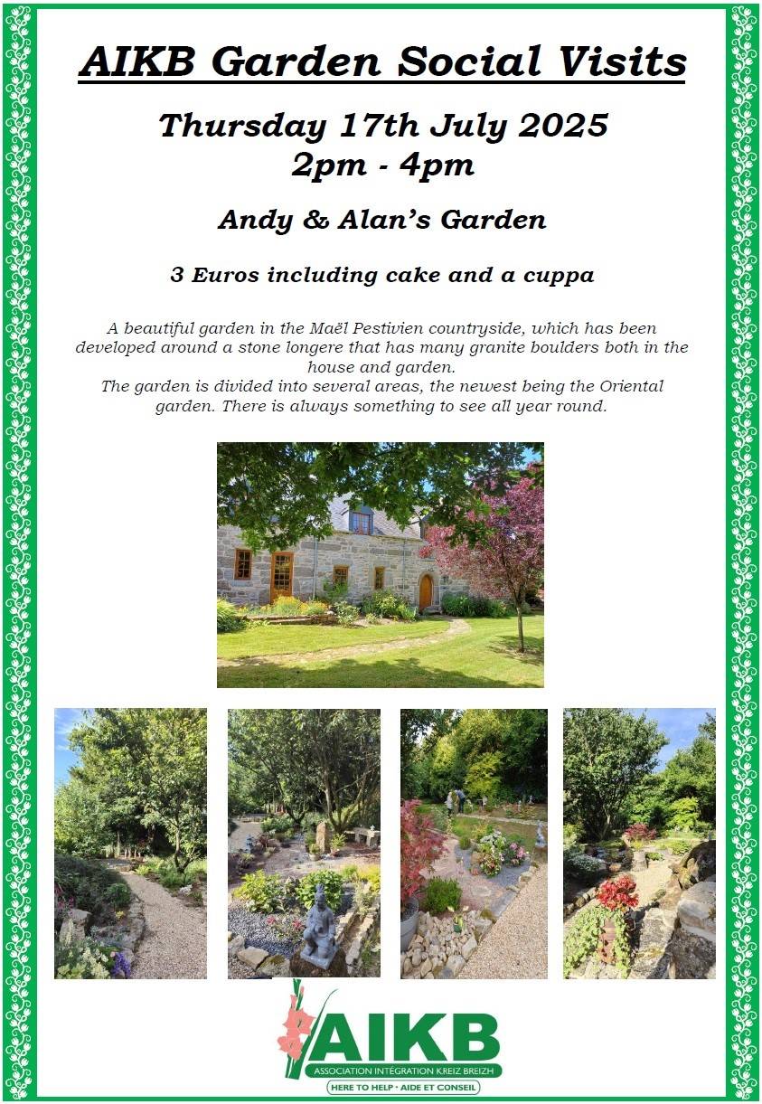 Garden visit   Andy & Alan